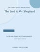 The Lord Is My Shepherd SATB choral sheet music cover